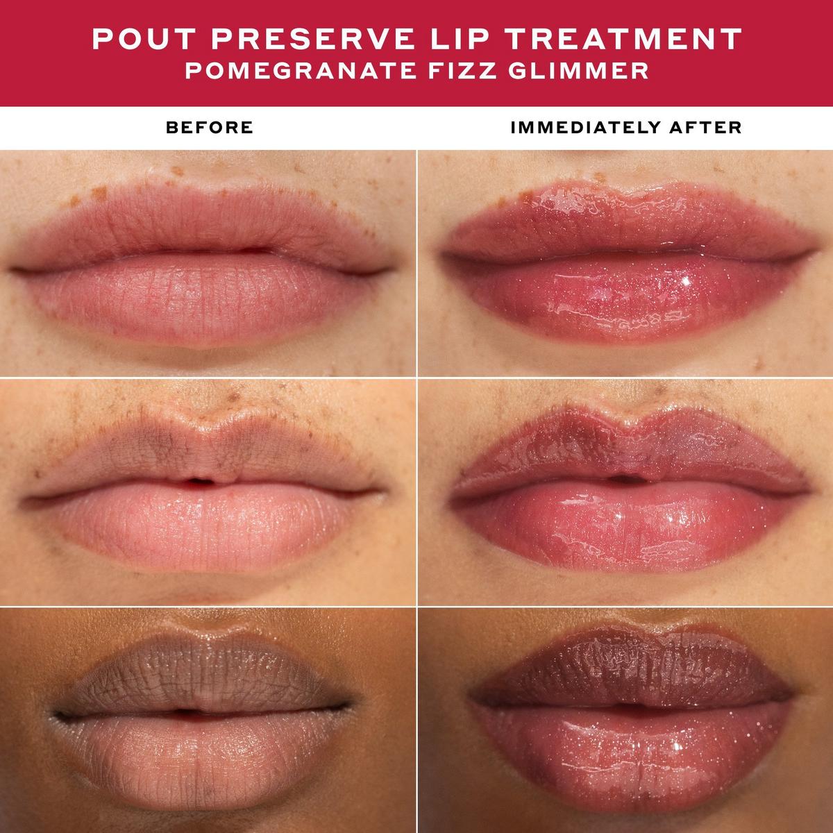 OLEHENRIKSEN Pomegranate Fizz Glimmer Pout Preserve Peptide Lip Treatment