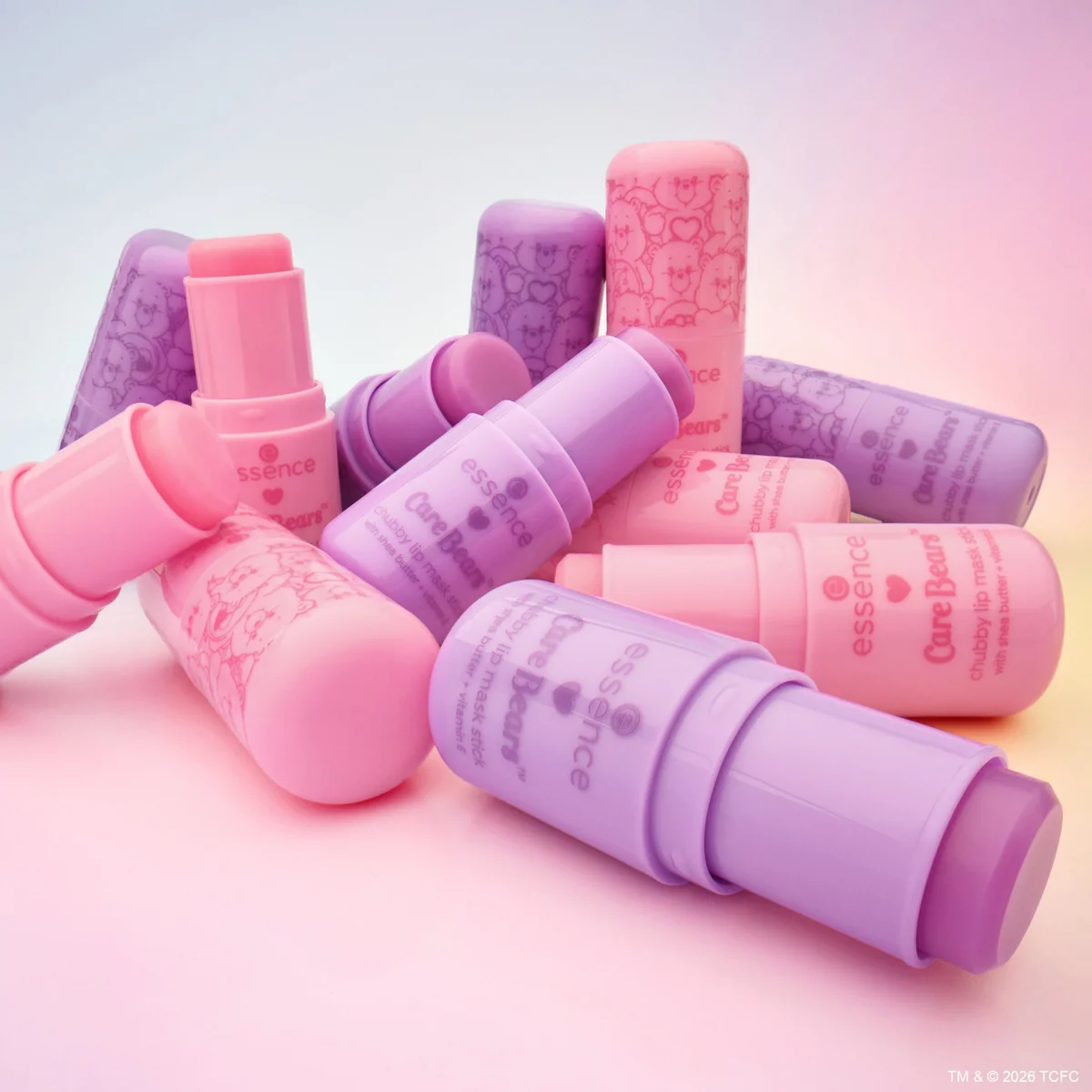 Essence x Care Bears Chubby Lip Mask Sticks