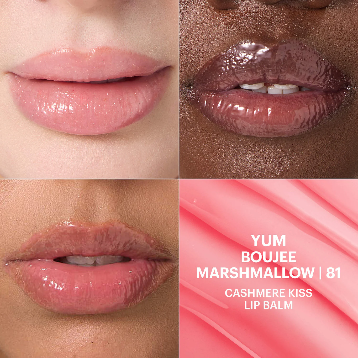 Kayali Yum Cashmere Kiss Lip Balms