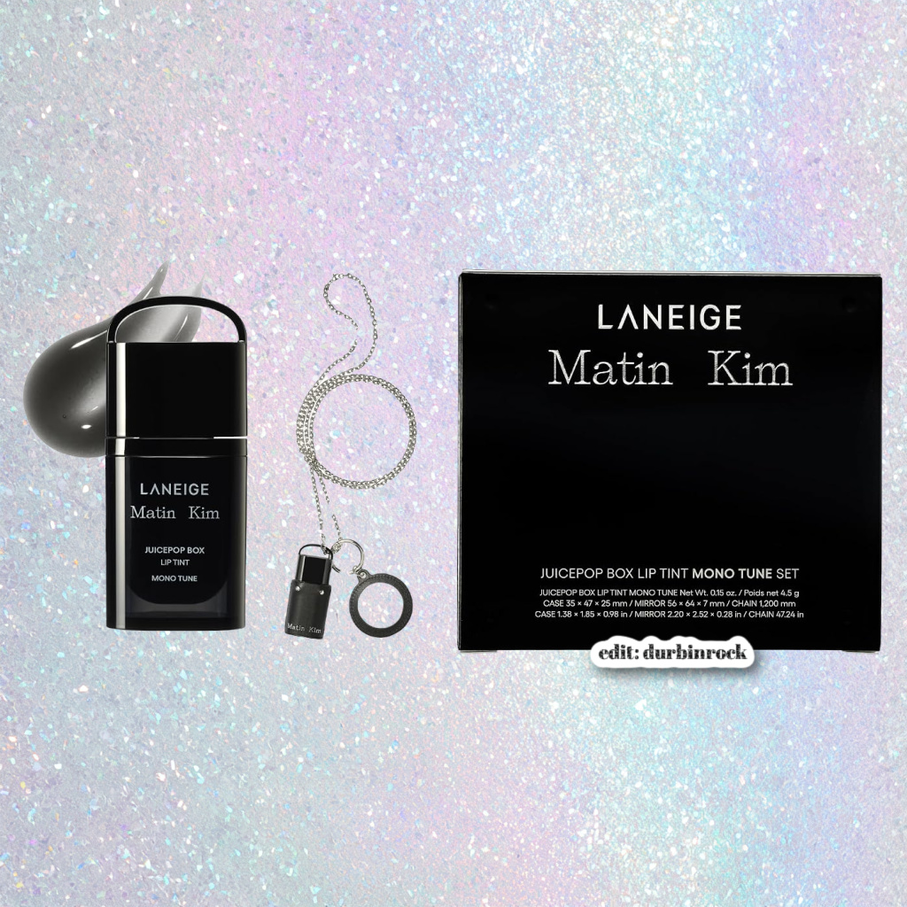 LANEIGE x Matin Kim JuicePop Box Lip Tint Mono Tune Set