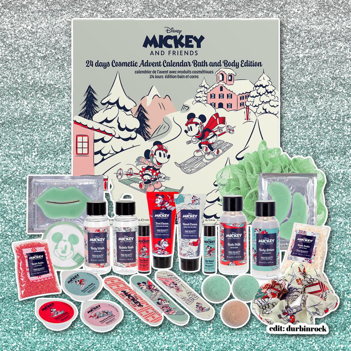 MAD Beauty Disney Mickey And Friends Ski Advent Calendar 2026