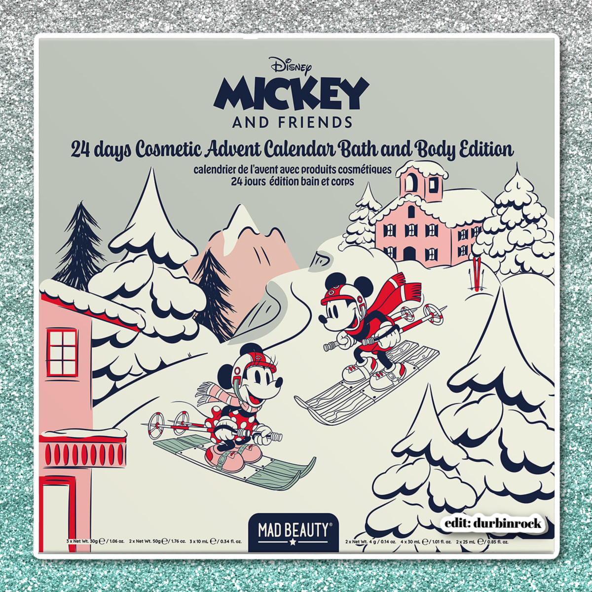 MAD Beauty Disney Mickey And Friends Ski Advent Calendar 2026