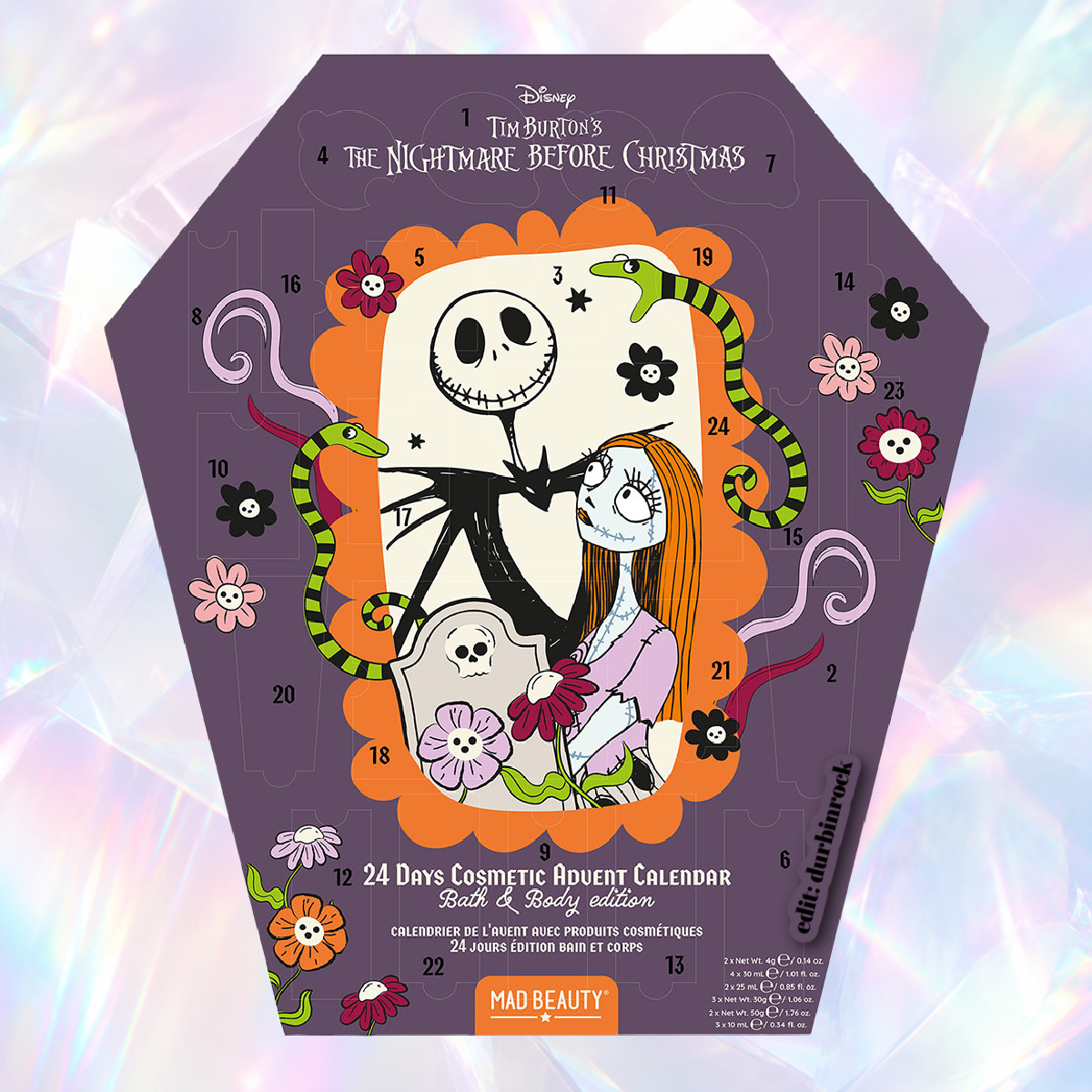 MAD Beauty Nightmare Before Christmas Advent Calendar 2026 Spoilers!