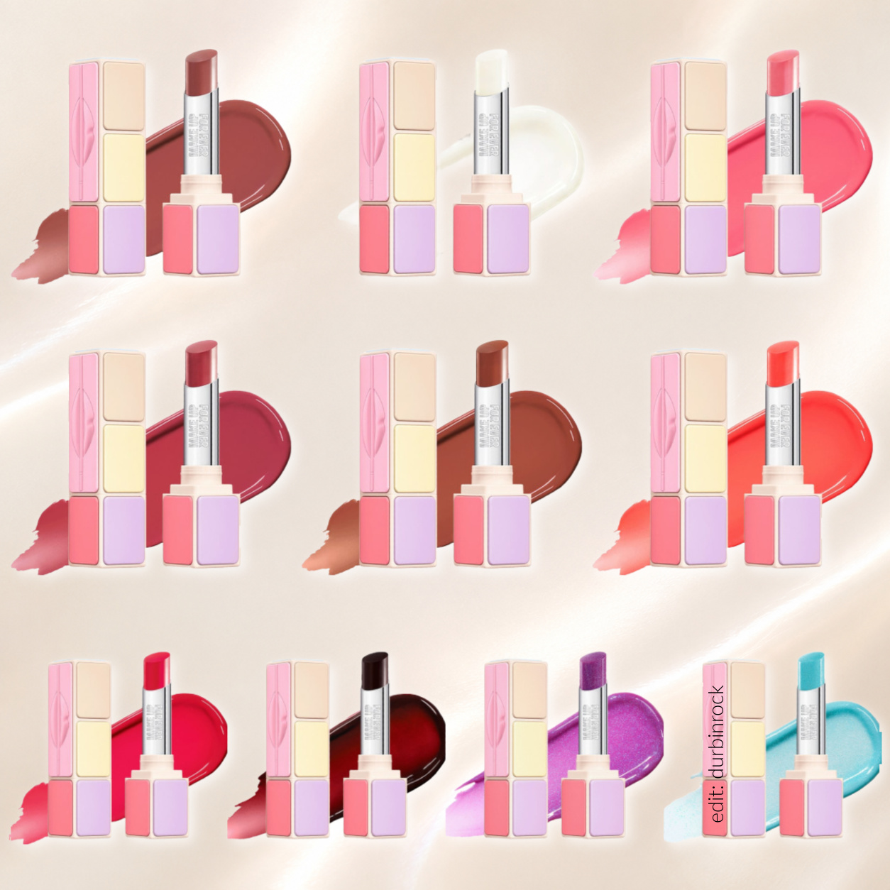 Make Up For Ever Artist Color Glow Lip Balms