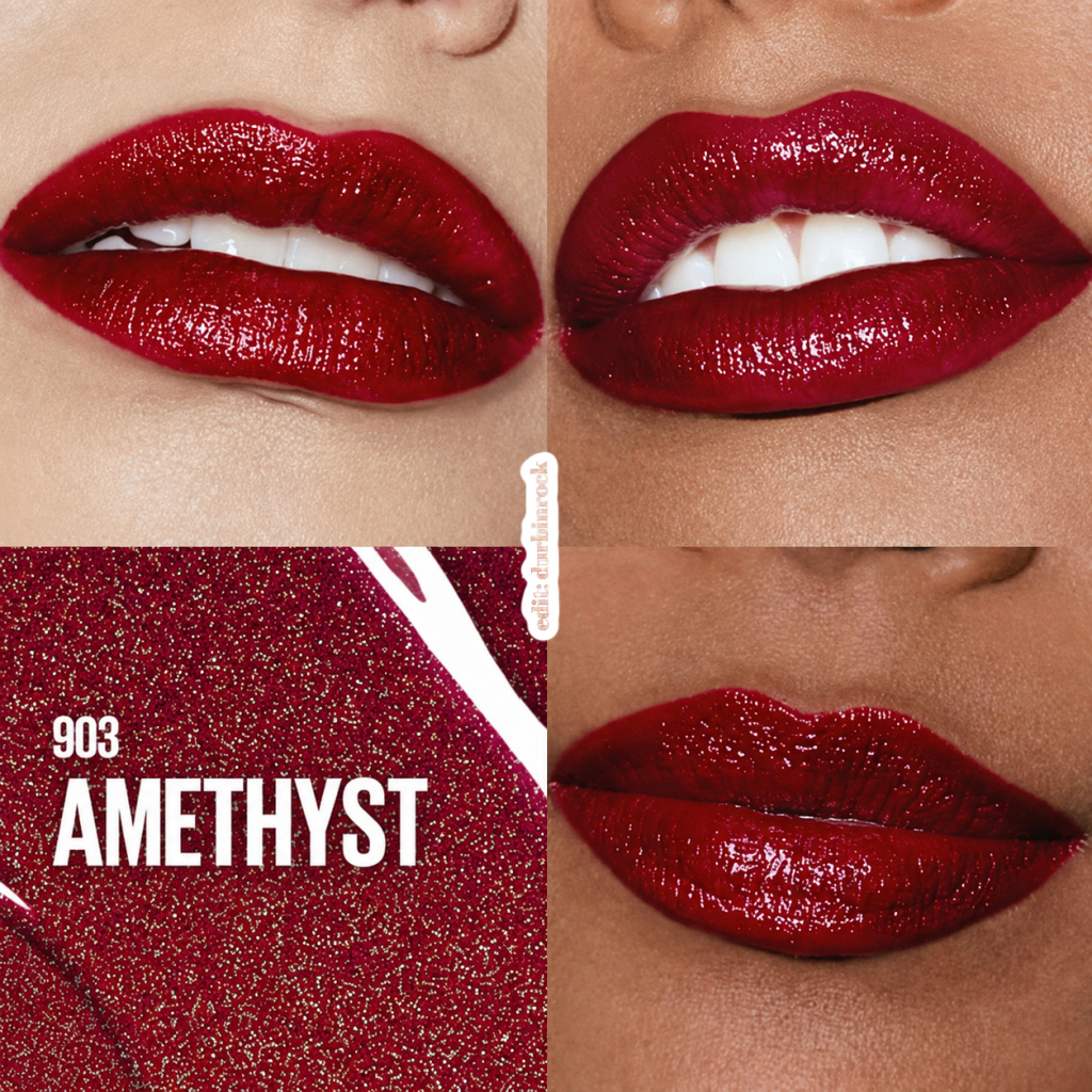 Maybelline Glimmer Edition Super Stay Vinyl Ink Lipsticks