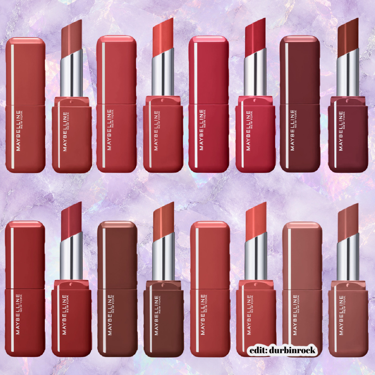 Maybelline Shine Beast Lipsticks