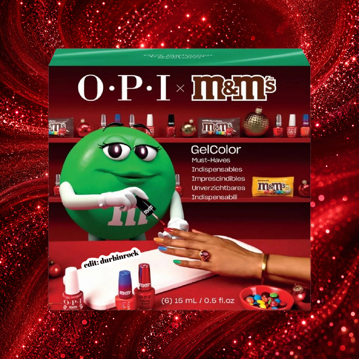 OPI x M&M’s Holiday 2026 Collection