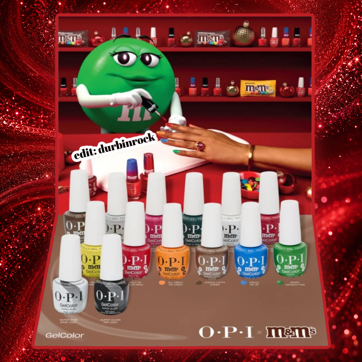 OPI x M&M’s Holiday 2026 Collection