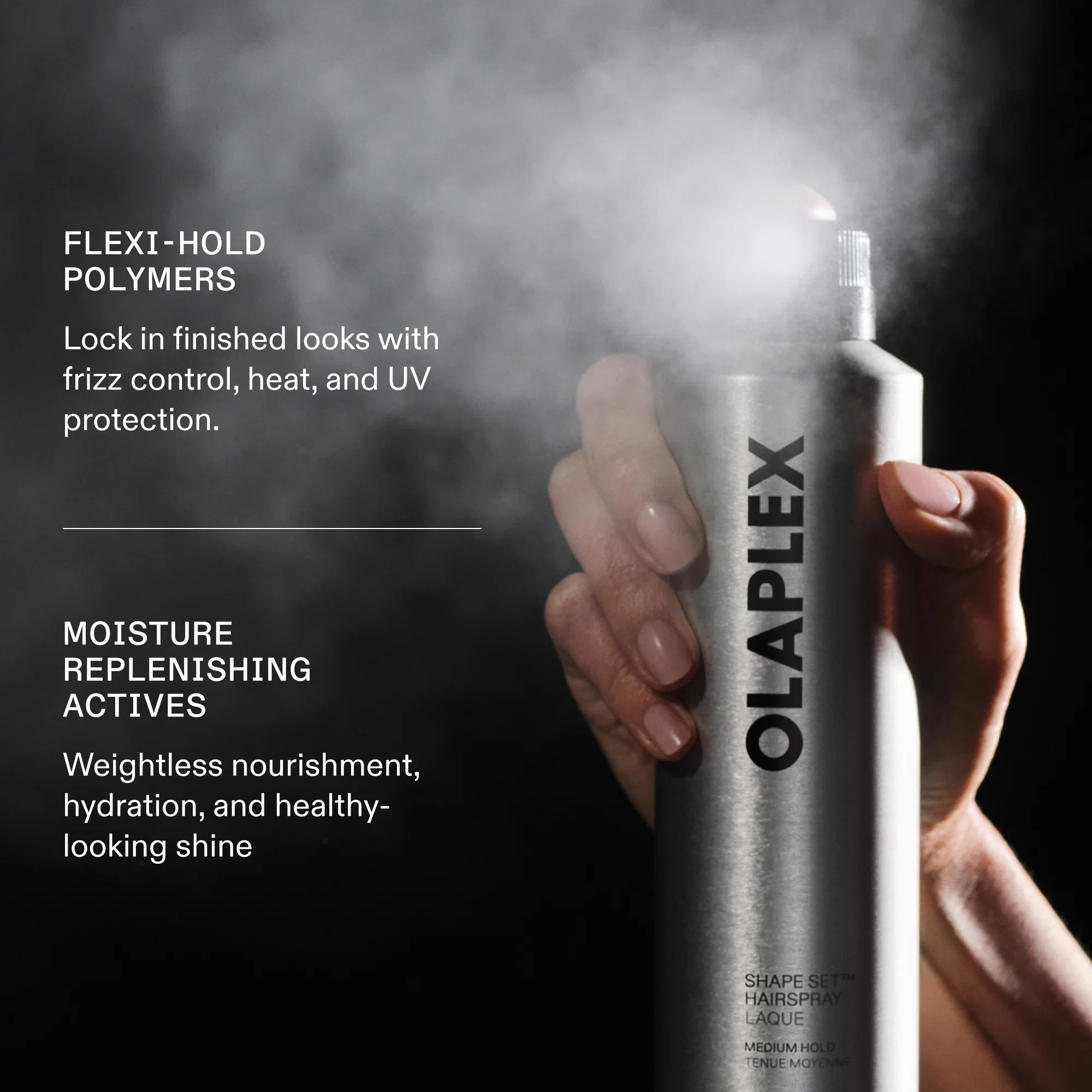 Olaplex Weightless No Crunch Shape Set Hair Spray