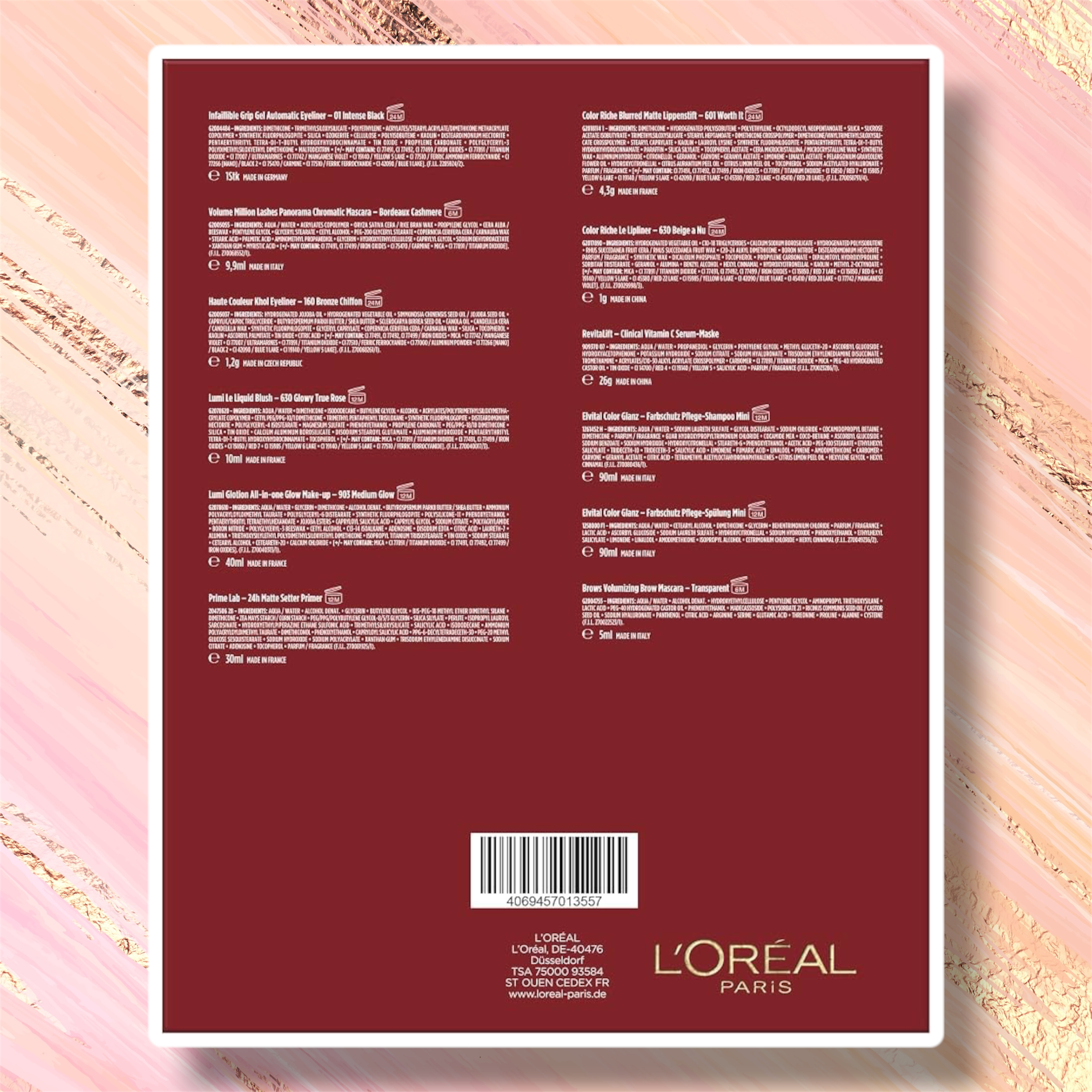 L’Oreal Paris 12 Day Beauty Advent Calendar 2026