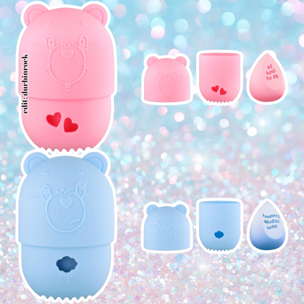Essence x Care Bears Makeup Sponge & Case Set