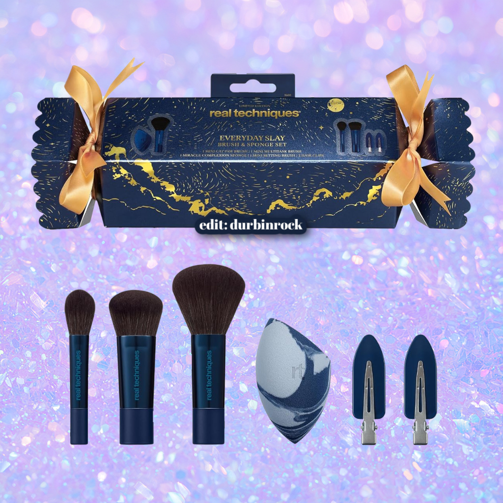 Real Techniques Everyday Slay Brush & Sponge Set