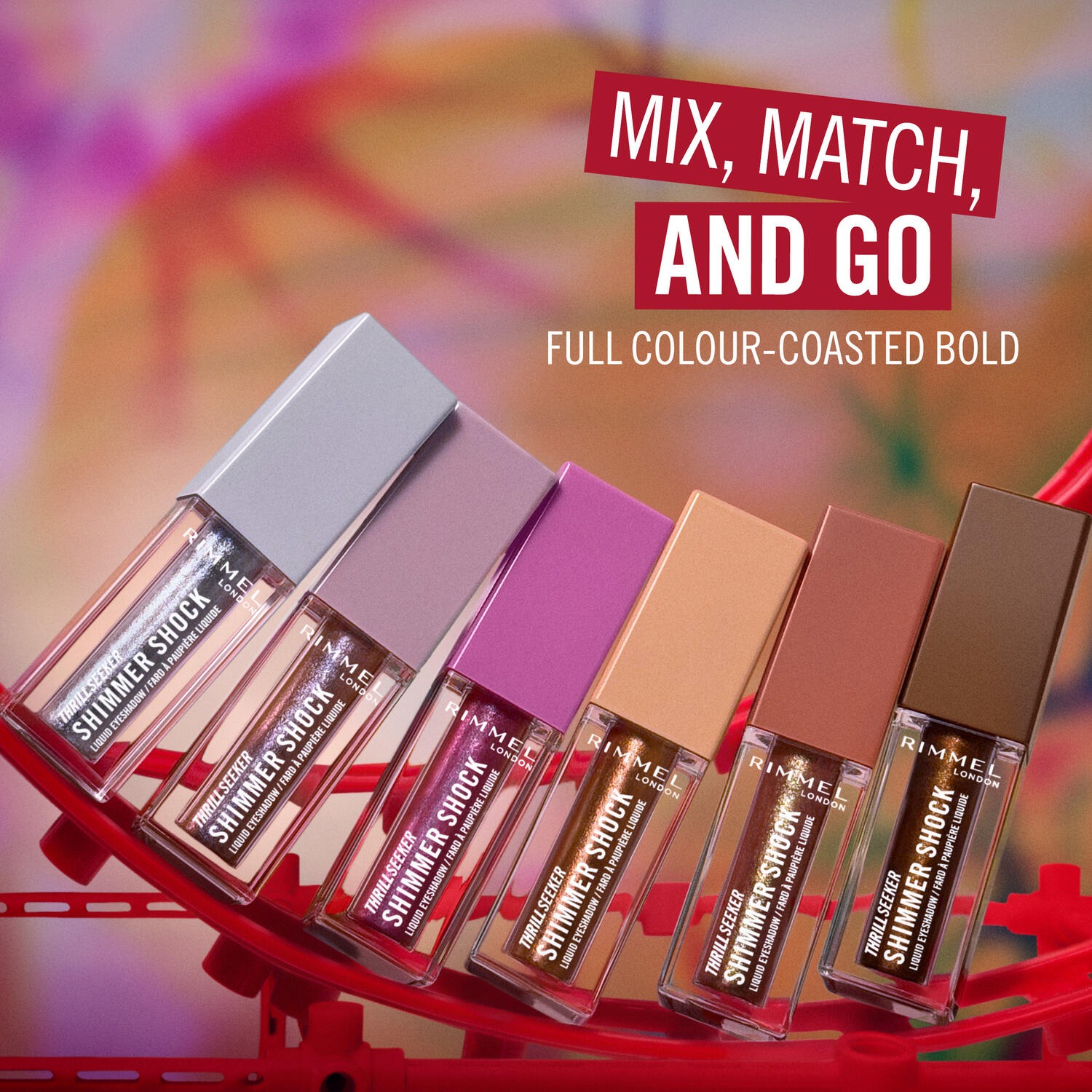 Rimmel Thrill Seeker Shimmer Shock Liquid Eyeshadows