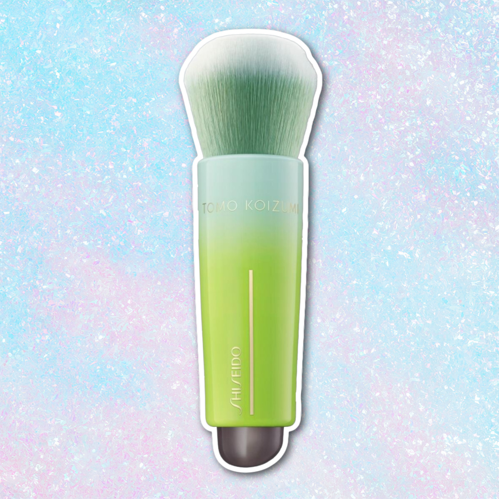 SHISEIDO x Tomo Koizumi Green Gradient Makeup Brush
