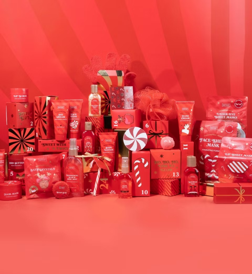 Sence Collection 24 Days Of Face & Body Surprises Advent Calendar 2026 Spoilers!