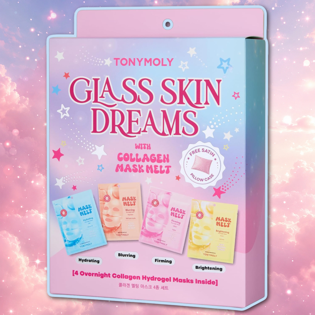 TONYMOLY Glass Skin Dreams Hydrogel Mask Set