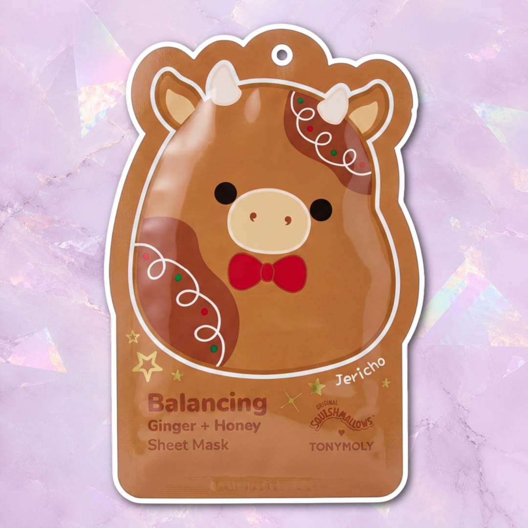 TONYMOLY Squishmallows x Jericho Balancing Ginger + Honey Face Mask