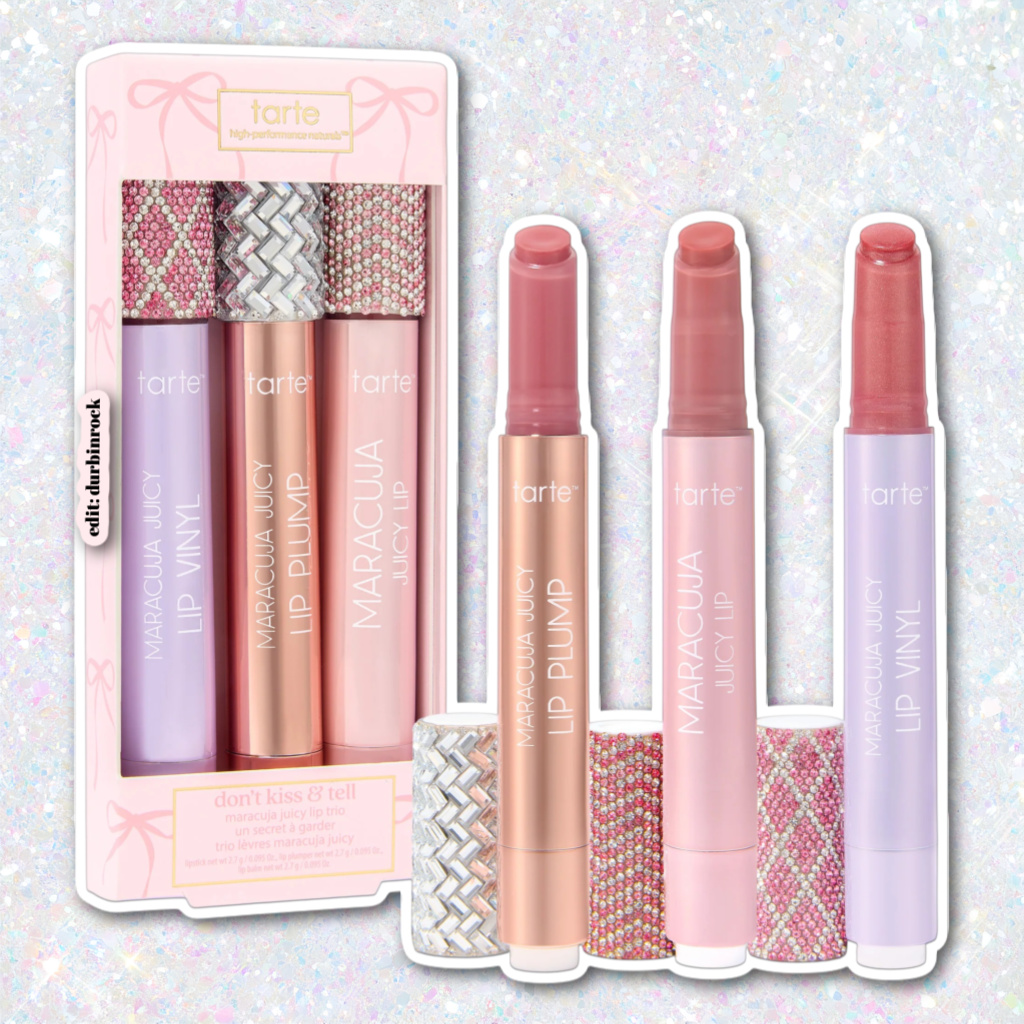 Tarte Don't Kiss & Tell Maracuja Juicy Lip Trio