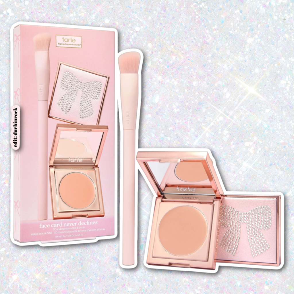 Tarte Face Card Never Declines CC Undereye & Brush $32