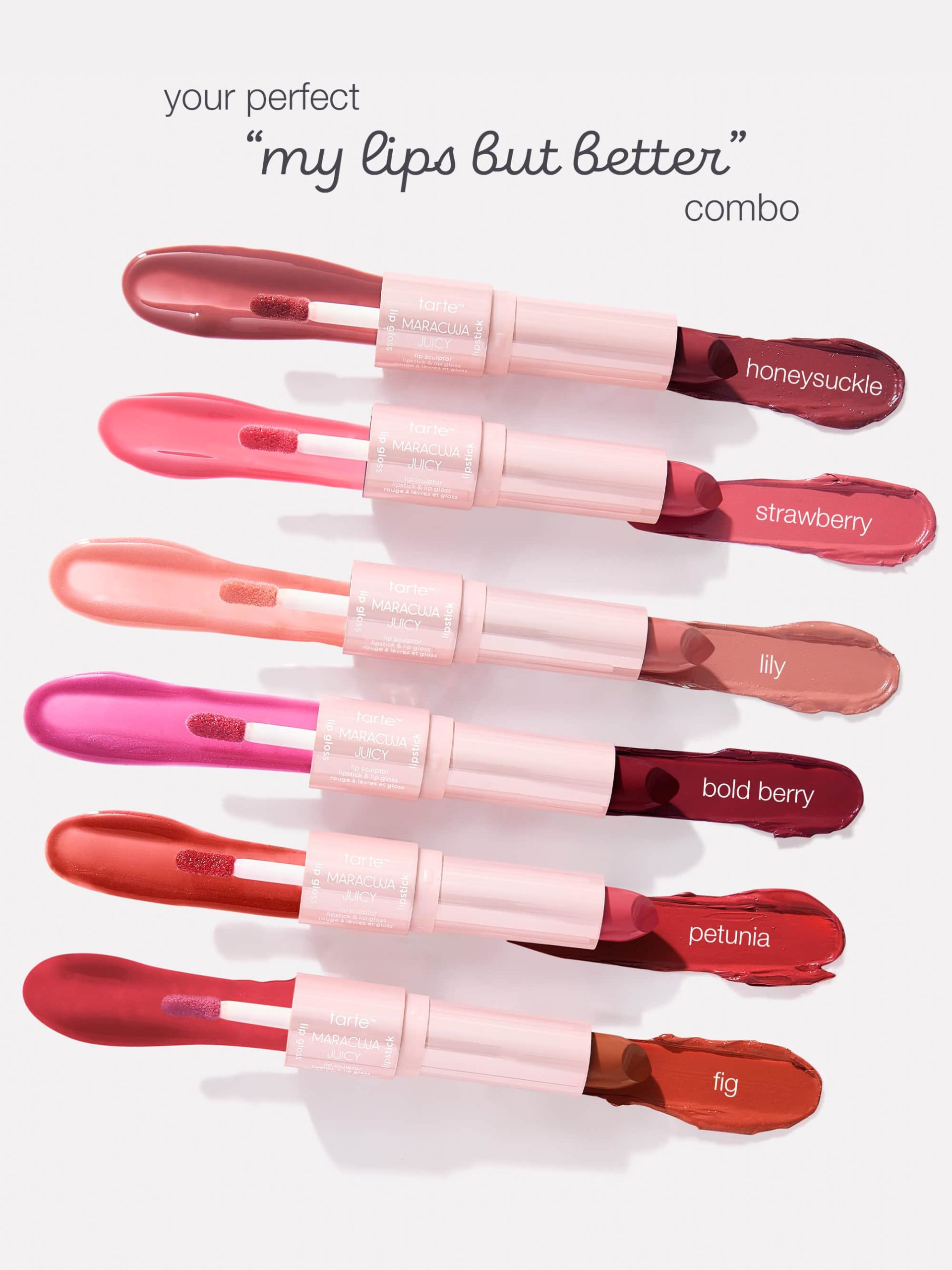Tarte Maracuja Juicy Lip Sculptor Lipstick & Lip Glosses