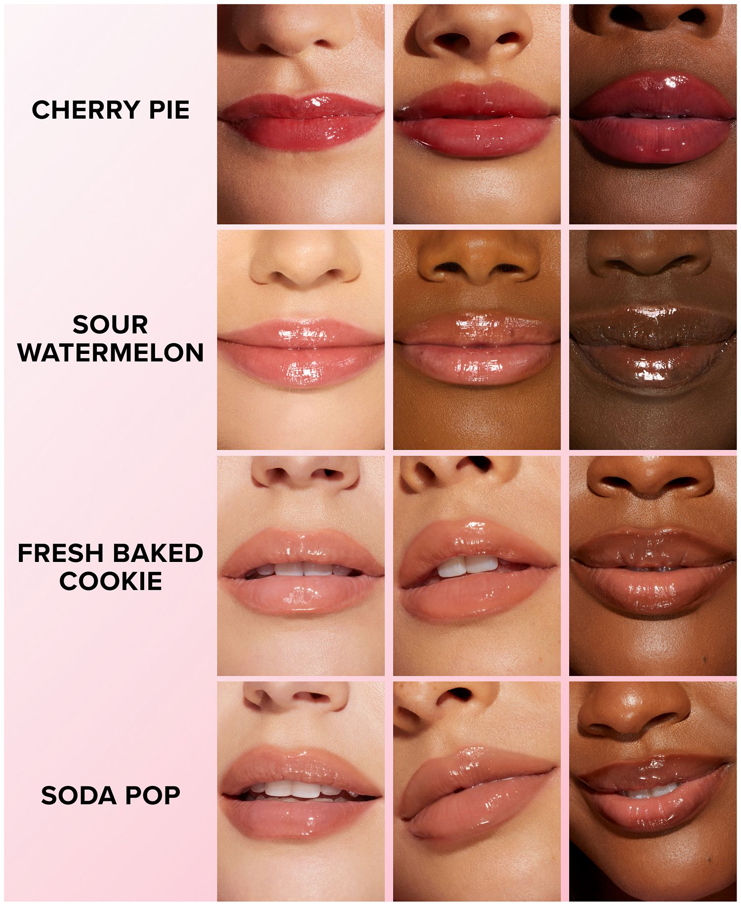 Too Faced Kissing Jelly Gloss Lip Oil Collection Set