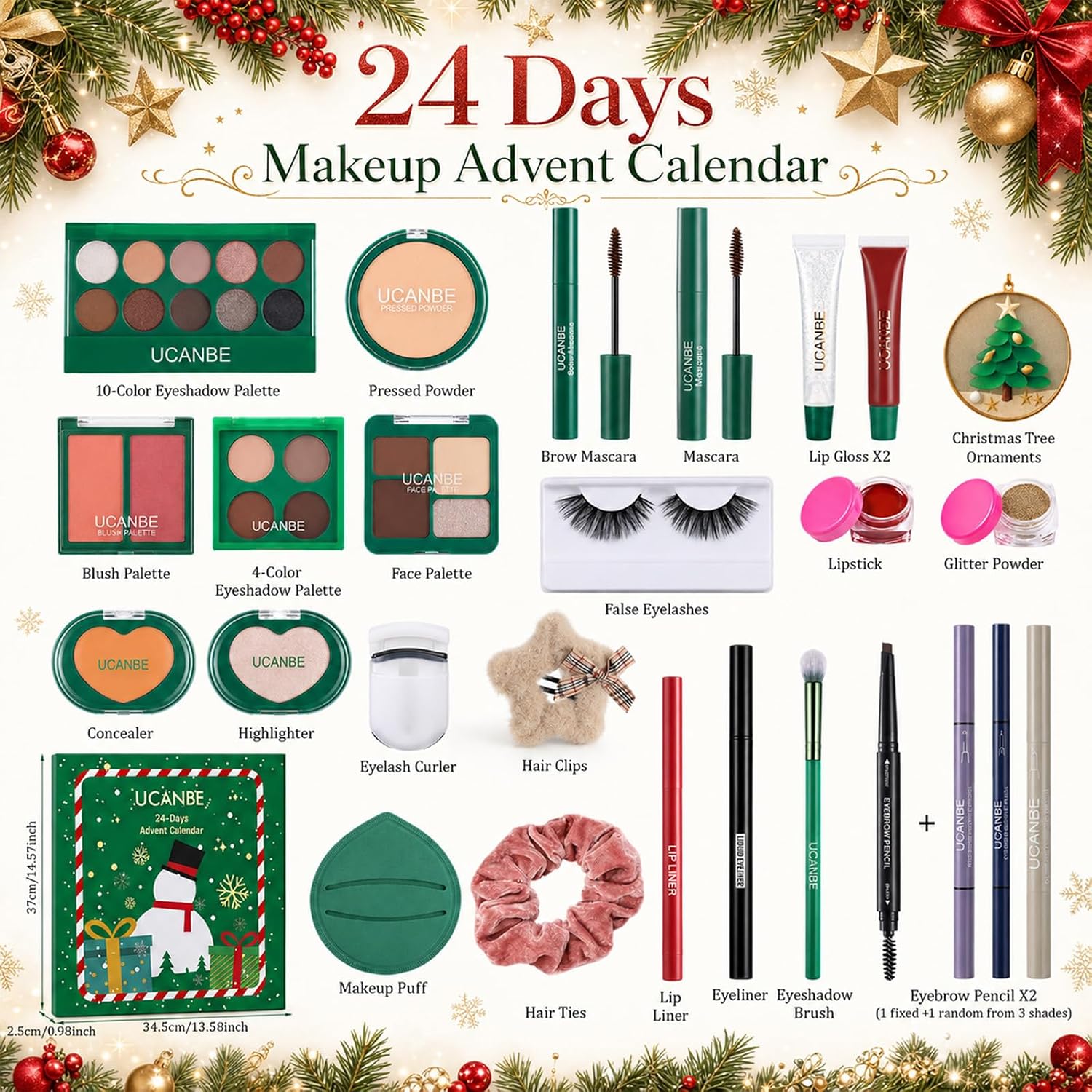 UCANBE Beauty Advent Calendar 2026