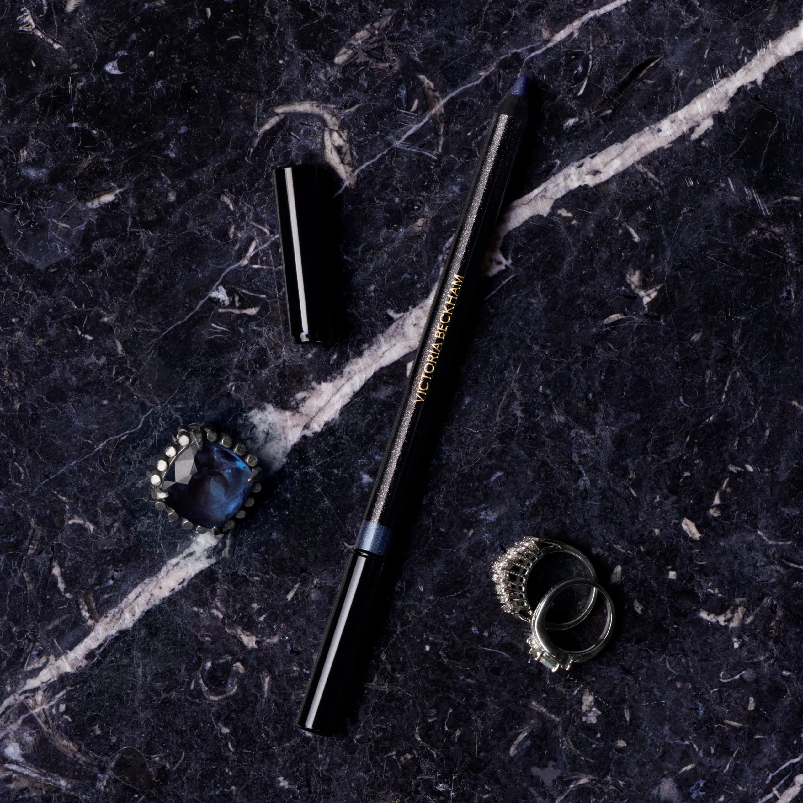 Victoria Beckham Beauty Navy Noir Pavé Satin Kajal Liner