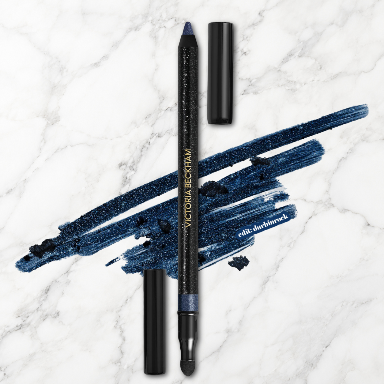 Victoria Beckham Beauty Navy Noir Pavé Satin Kajal Liner
