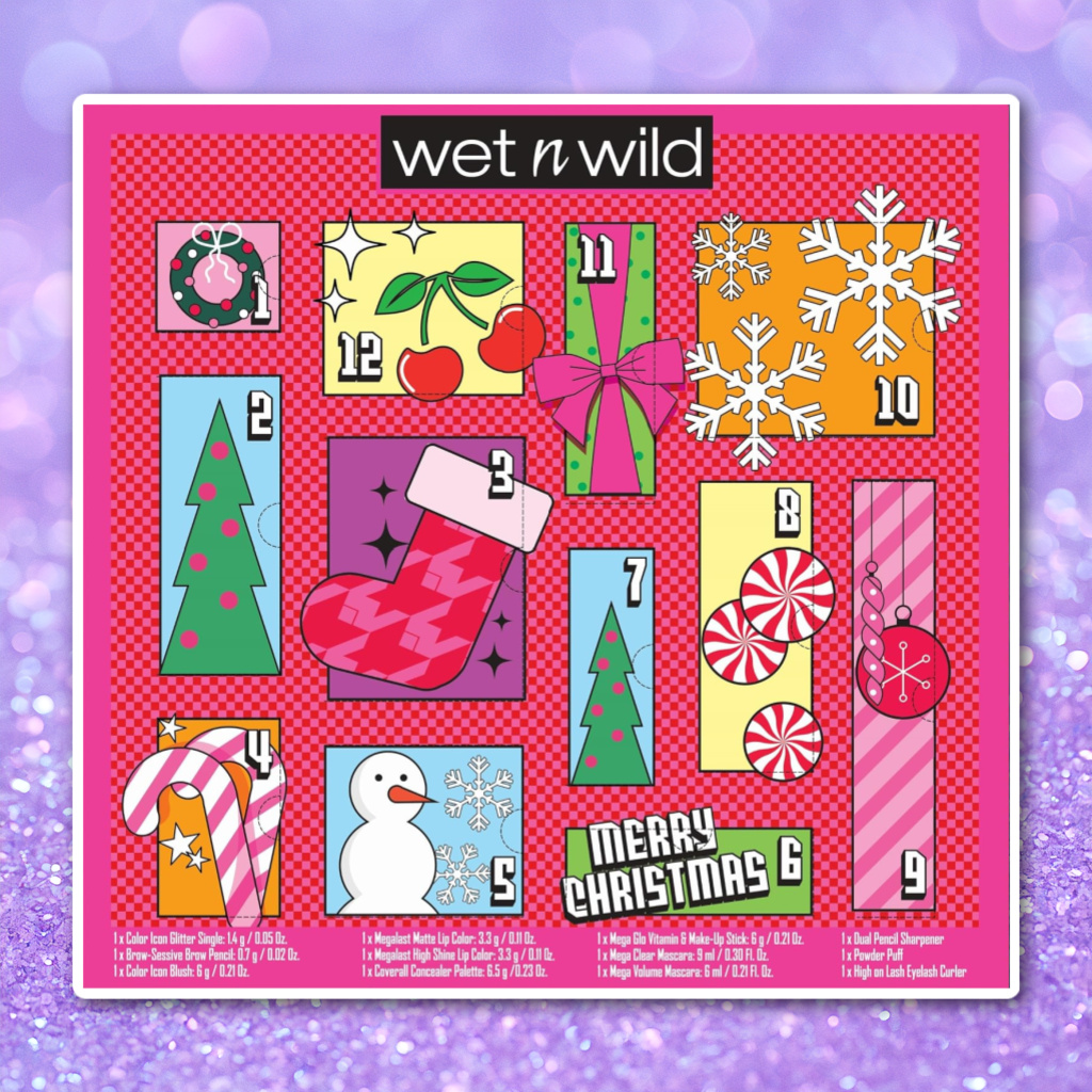 Wet n Wild 12-Day Beauty Advent Calendar 2026 Spoilers!