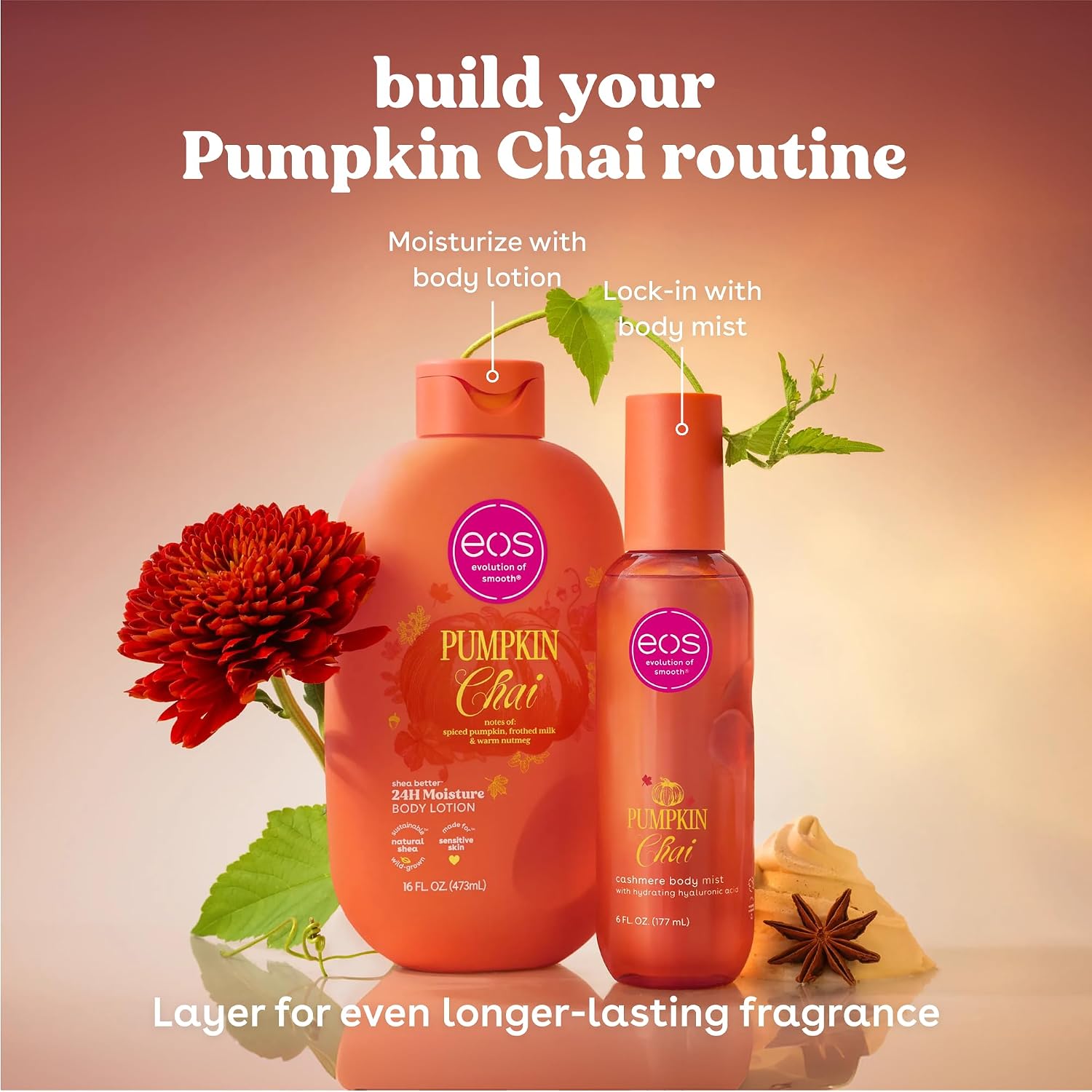 eos Pumpkin Chai Fall Collection