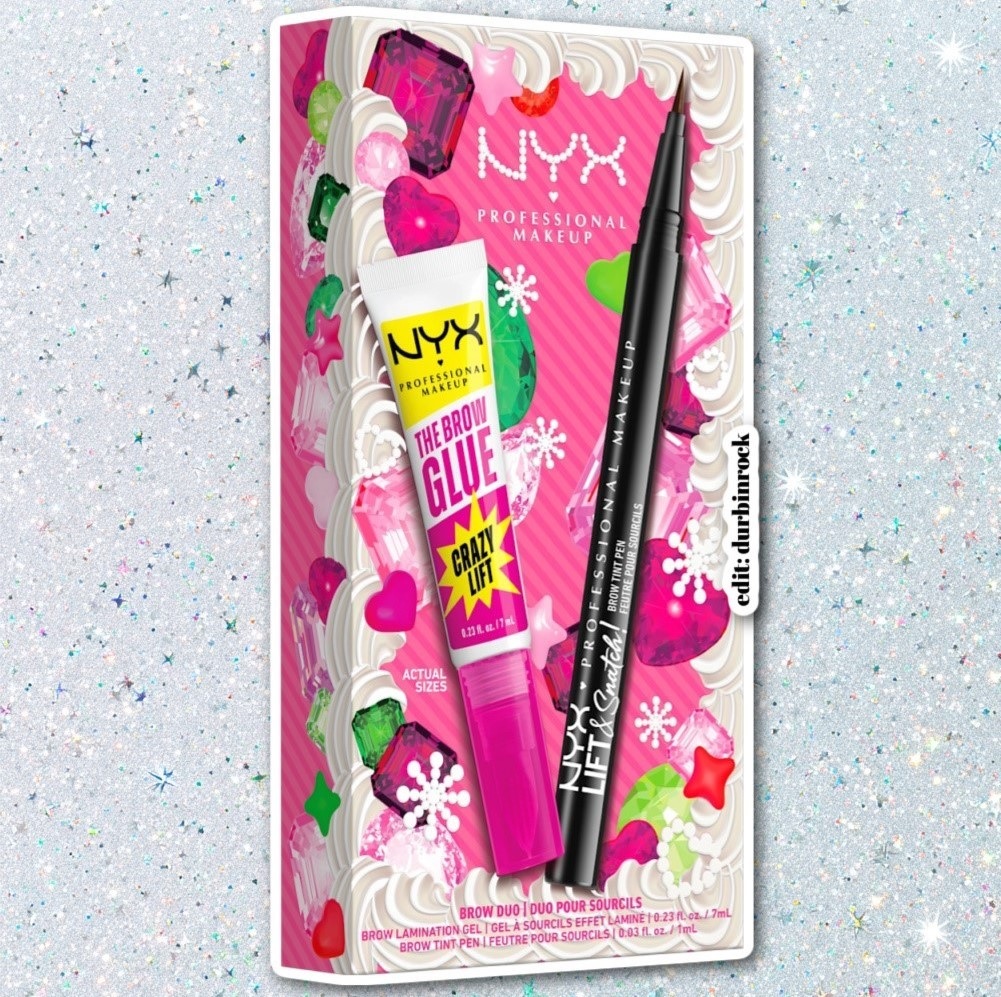 NYX Bling The Halls Brow Duo