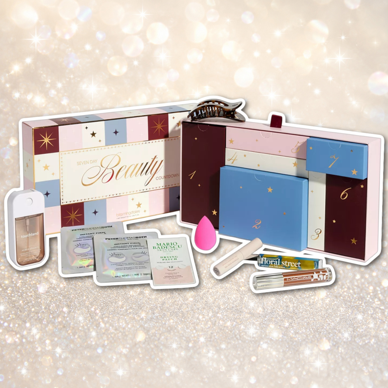 Bloomingdale's 7 Day Beauty Countdown Calendar