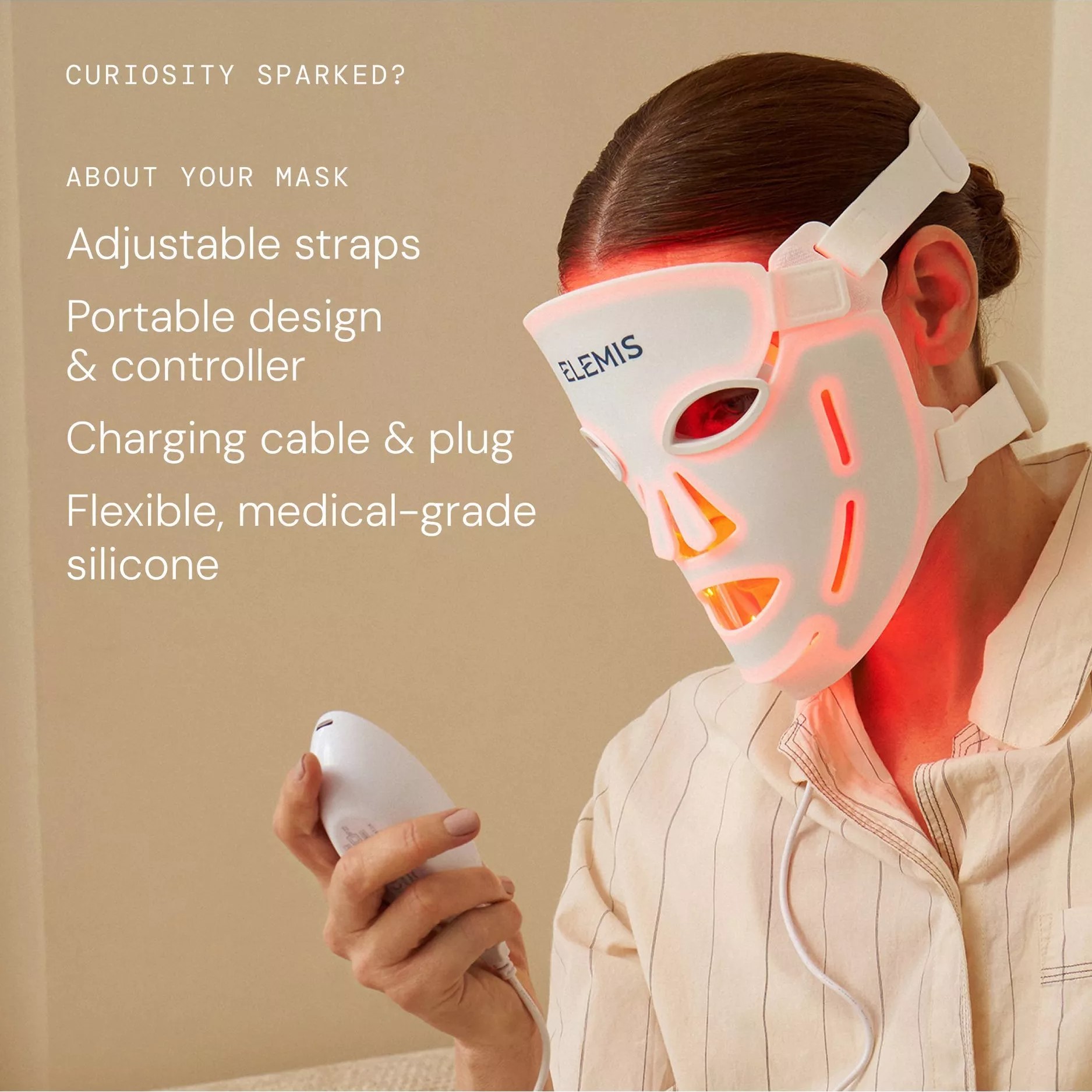 Elemis Red Light Mask Age-Defying Light Therapy Device