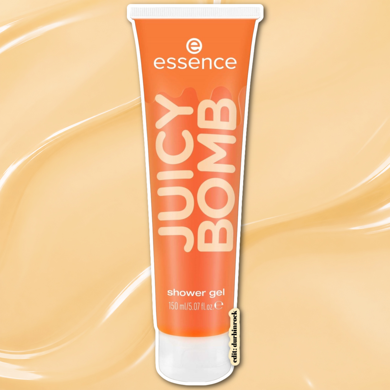 essence Caramelted Juicy Bomb Shower Gel in Caramel Splash!