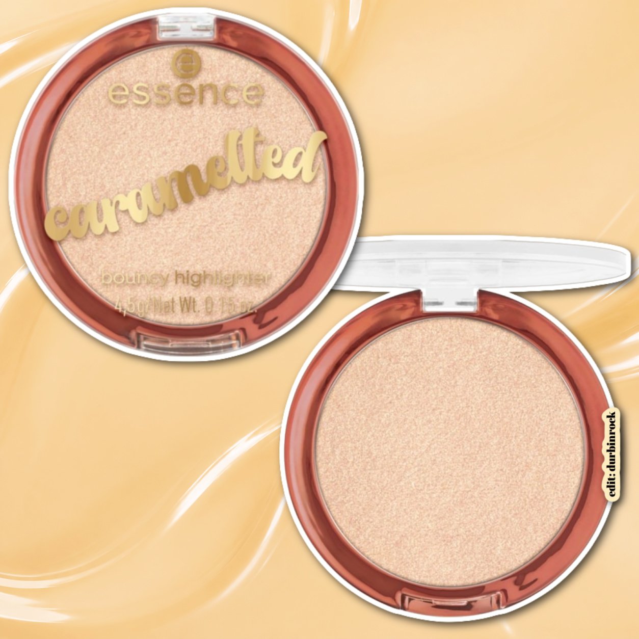 essence Caramelted Bouncy Highlighter in 01 Sweet 'n Bouncy