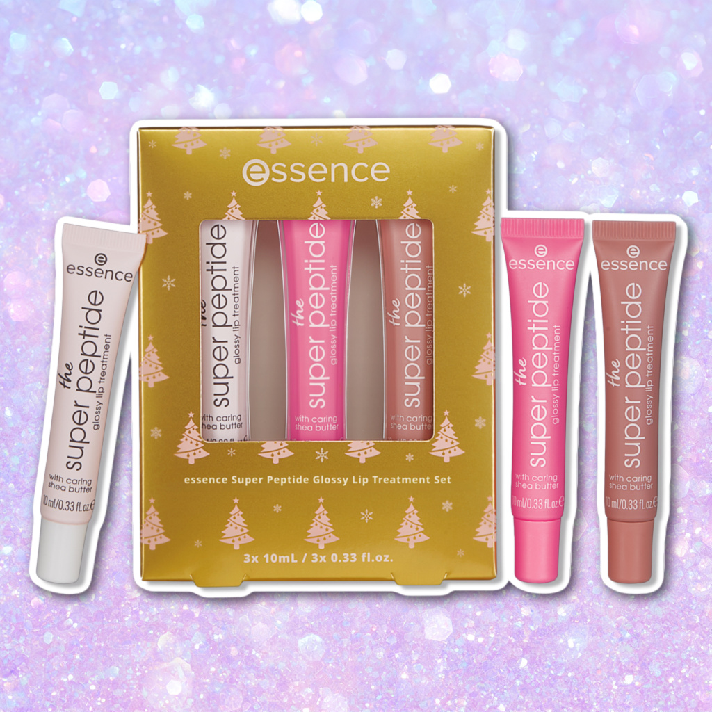 Essence Super Peptide Glossy Lip Treatment Holiday Set