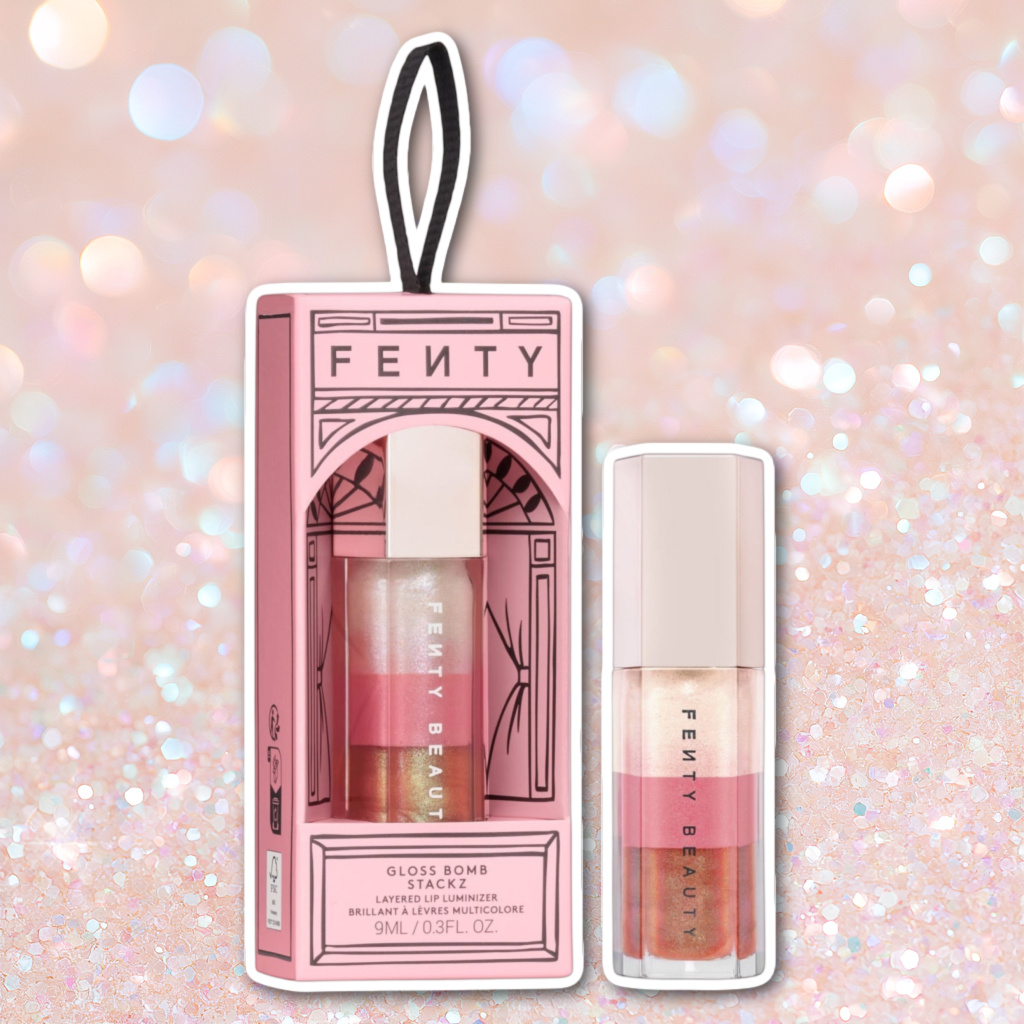 Fenty Beauty Fu$$y Fusion Gloss Bomb Stackz Ornament