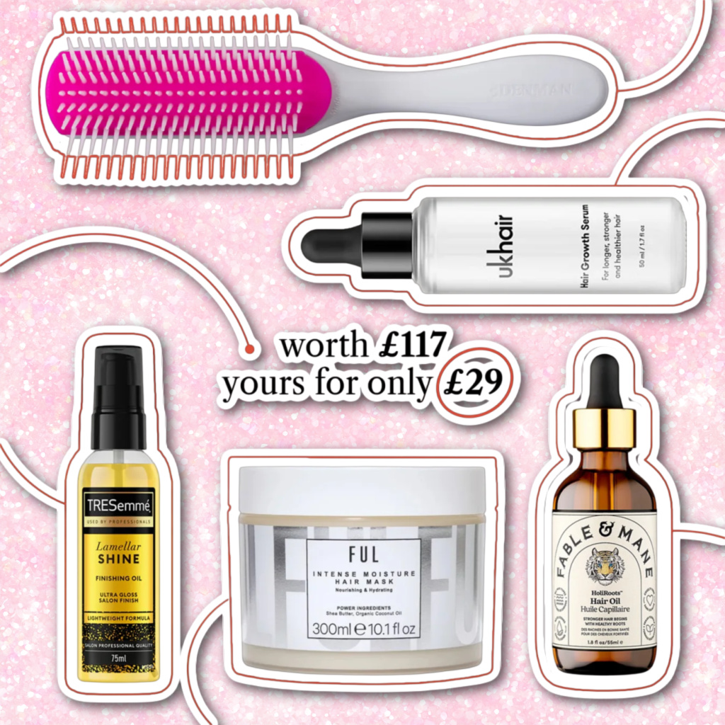 Glamour UK The Haircare Edit &pound;29 (worth &pound;117)