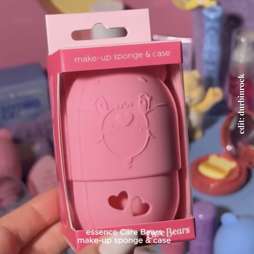 Essence x Care Bears Makeup Sponge & Case Set