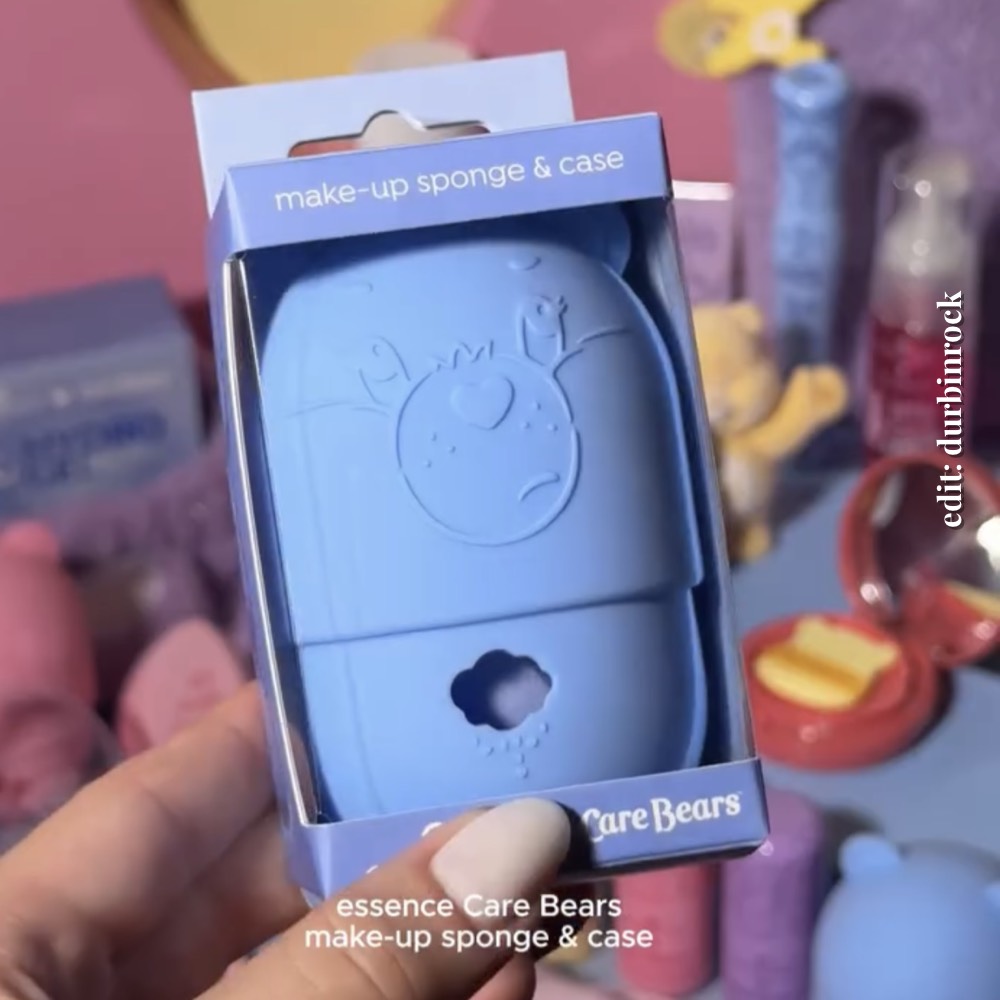 Essence x Care Bears Makeup Sponge & Case Set