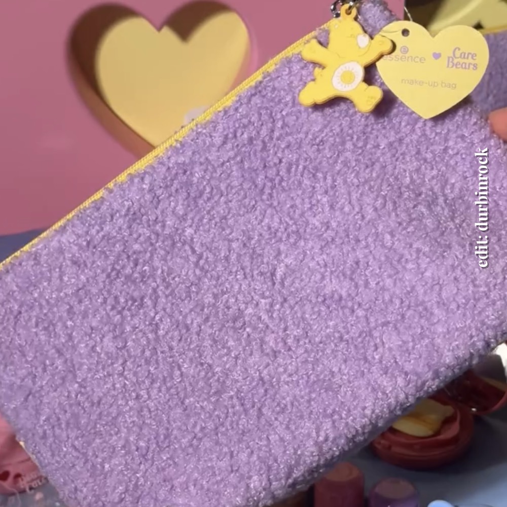 Essence x Care Bears Cuddle Approved Makeup Bag