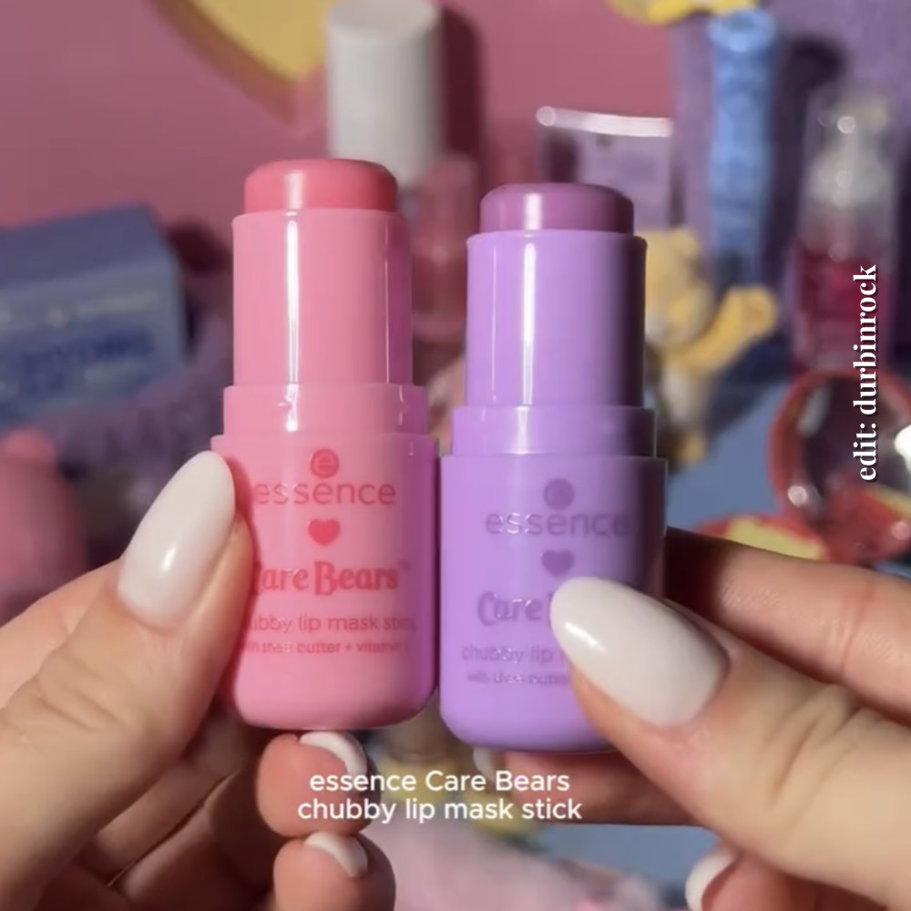 Essence x Care Bears Chubby Lip Mask Sticks
