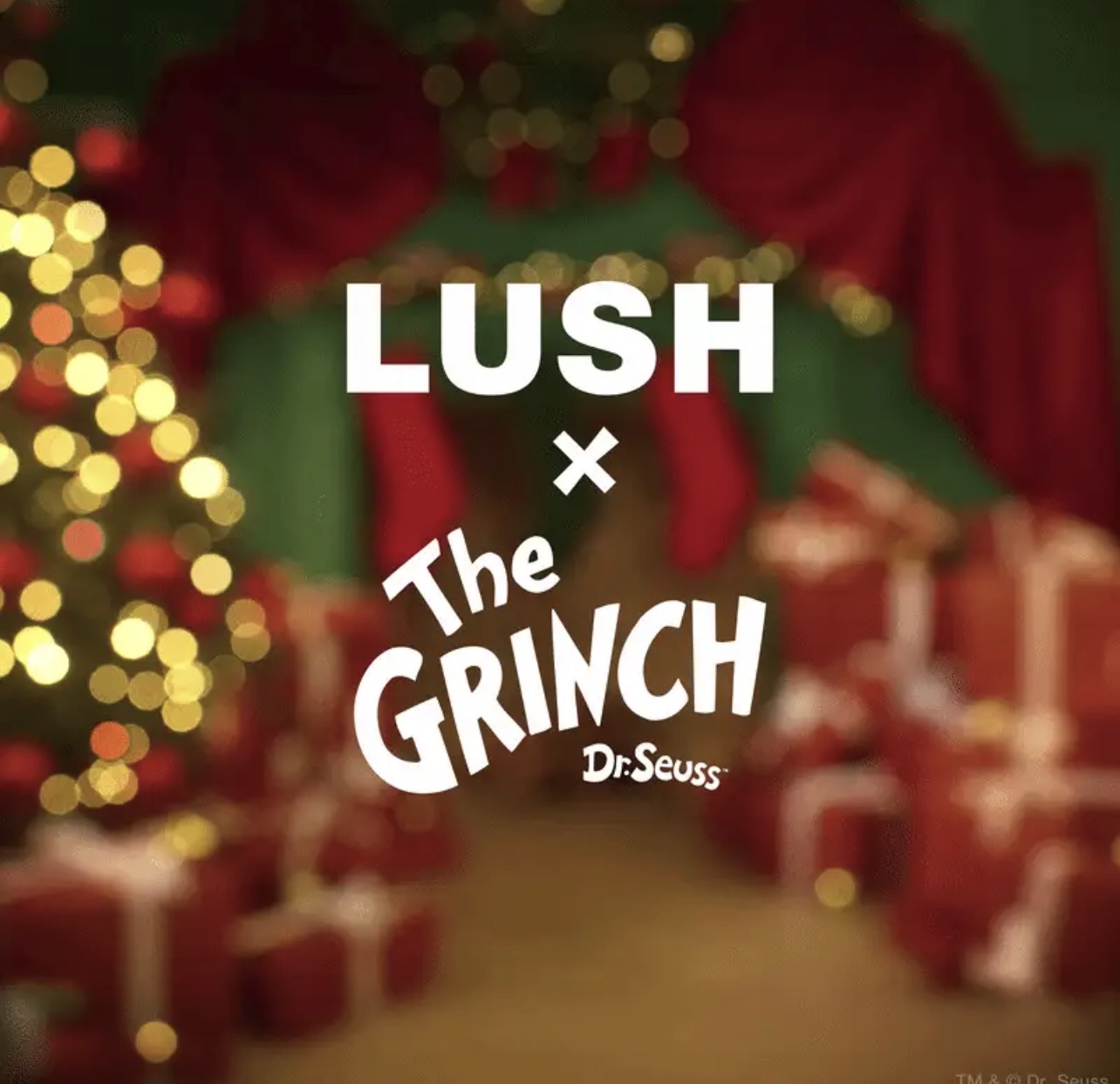 Lush x The Grinch Christmas Collaboration