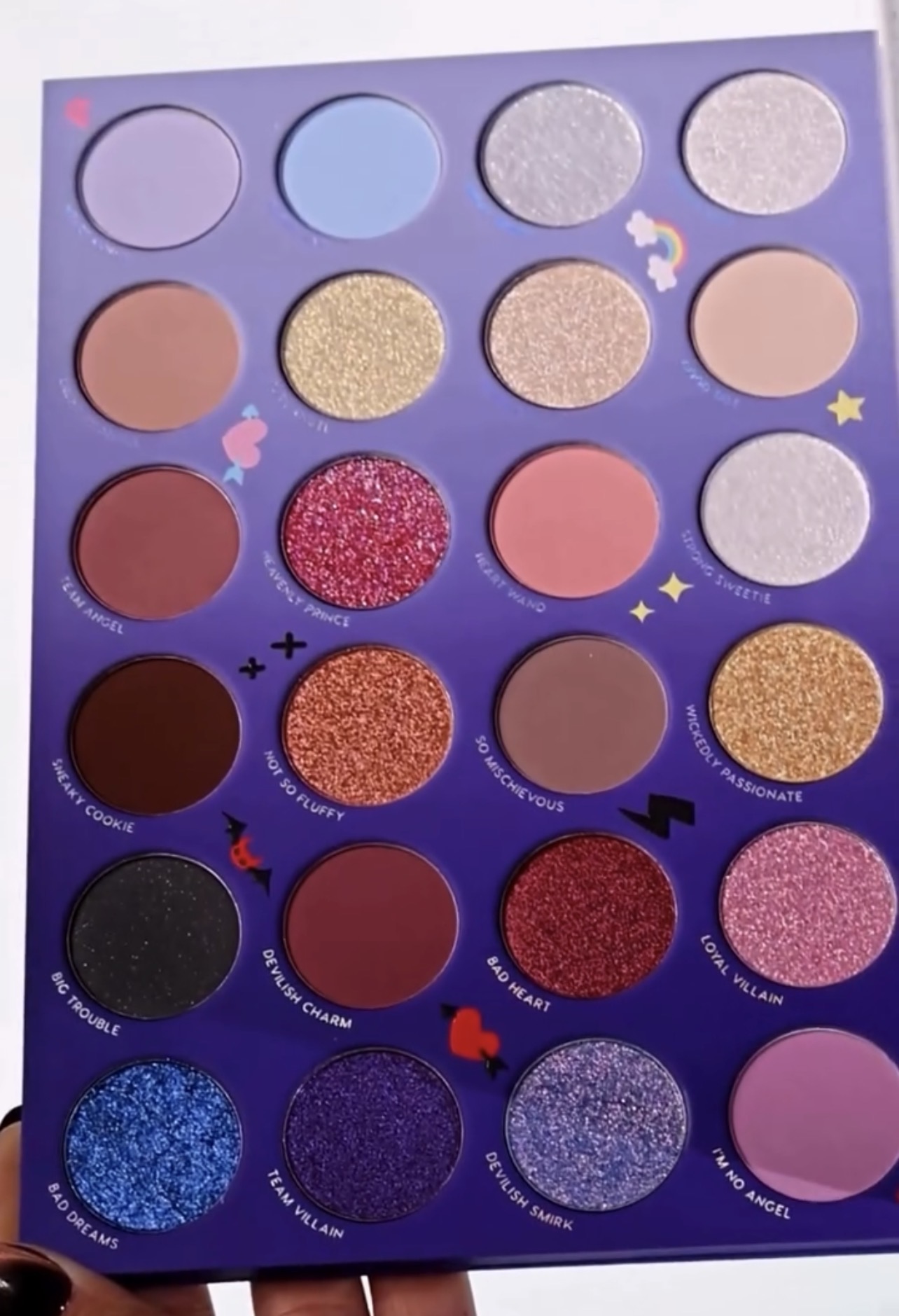 ColourPop x BT21 Angel & Villain Collaboration