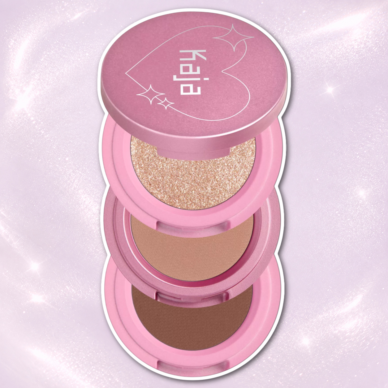 Kaja Heart Mode 3 Piece Eye, Lip & Cheek Set
