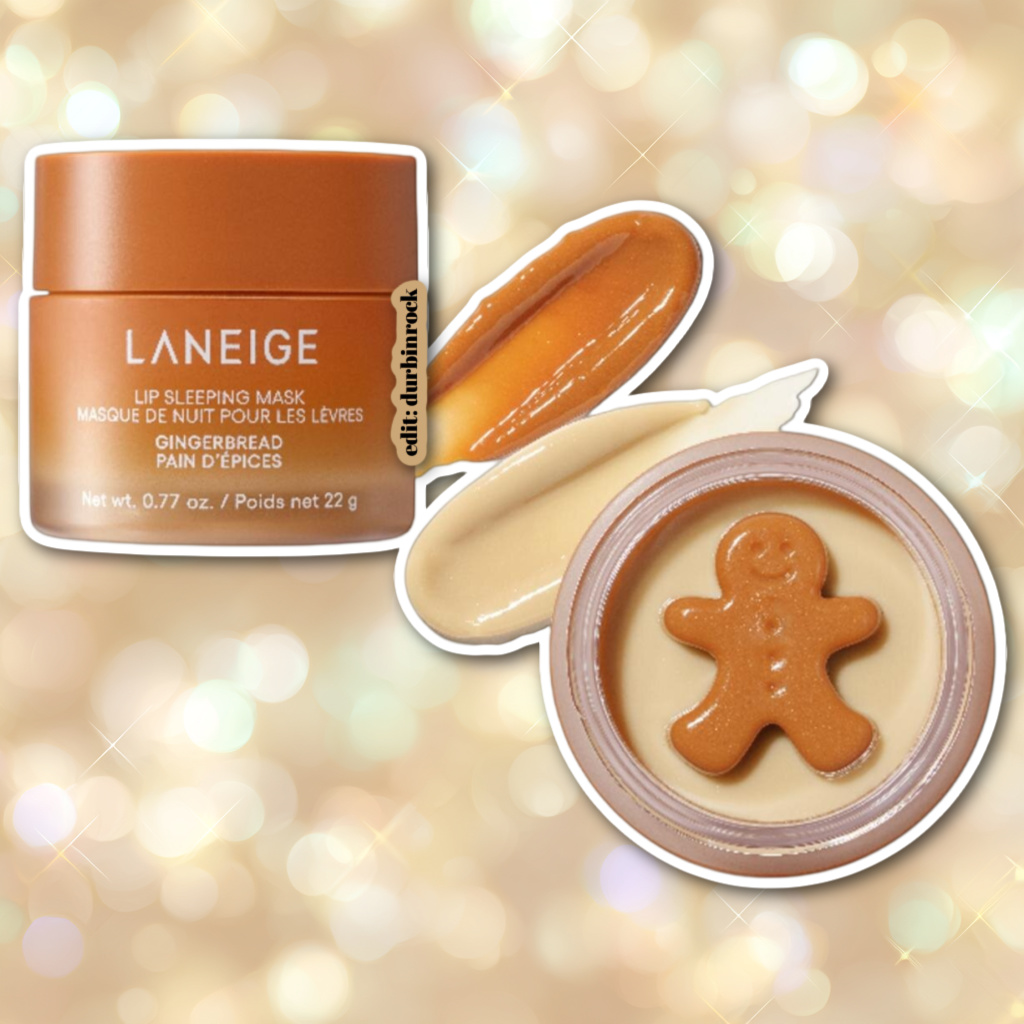 LANEIGE Gingerbread Holiday Lip Sleeping Mask