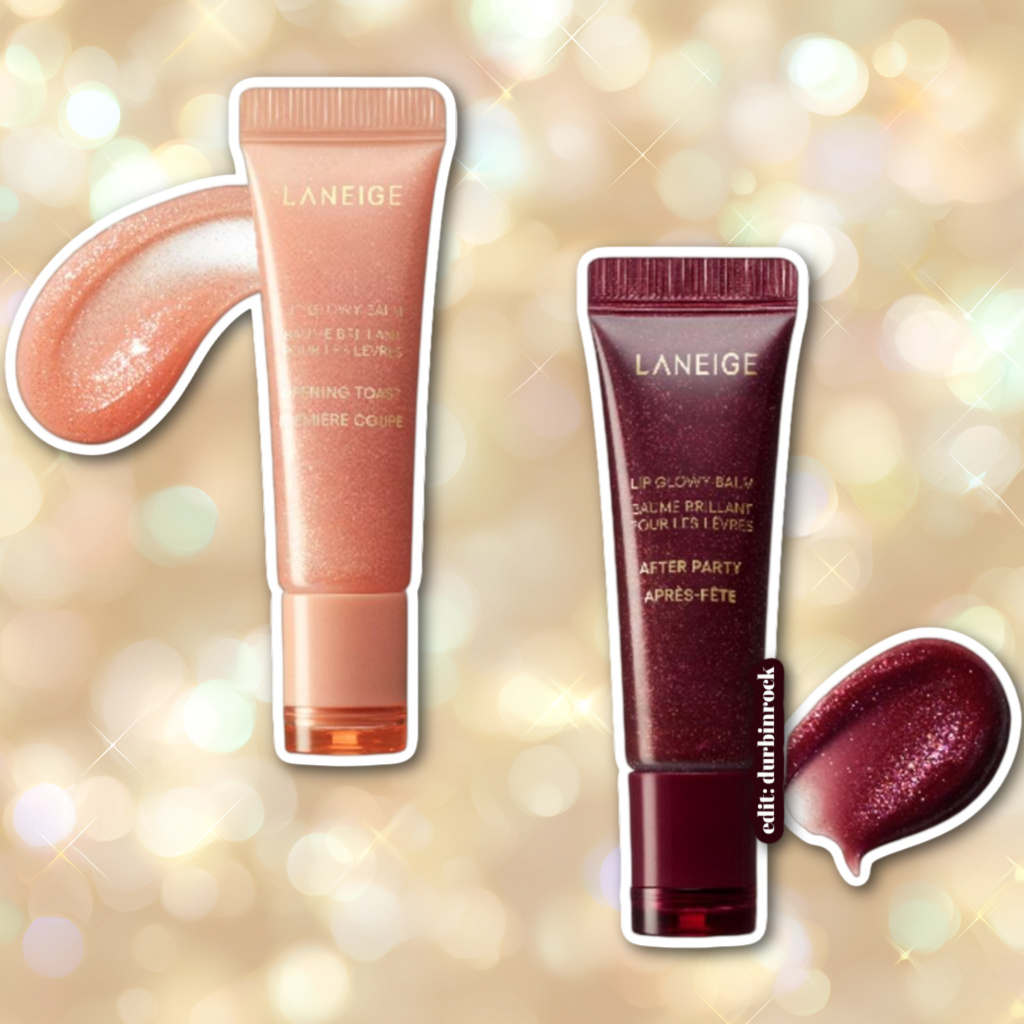 LANEIGE Holiday Sparkling Party Lip Glowy Balms