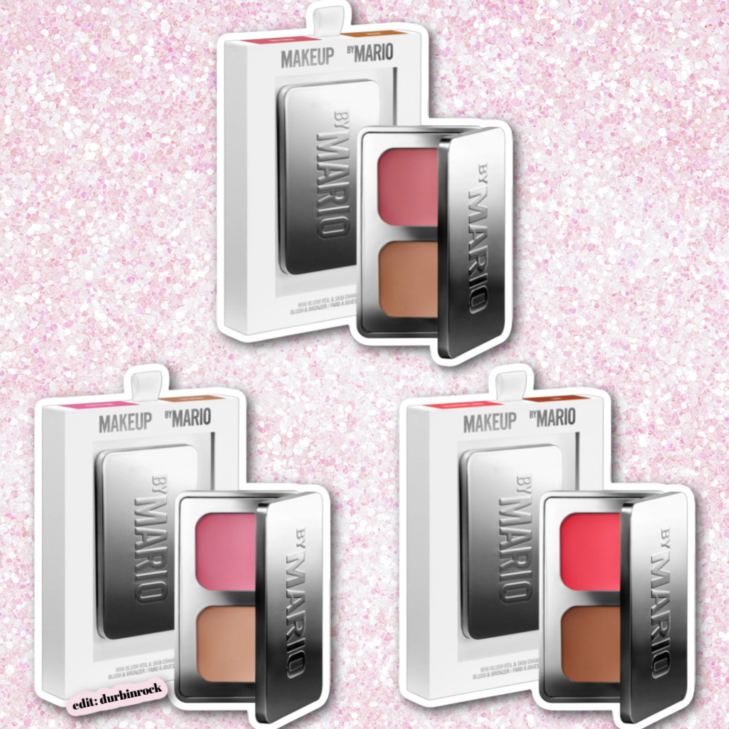 Makeup By Mario Holiday Mini Blush Veil & Skin Enhancer Duos