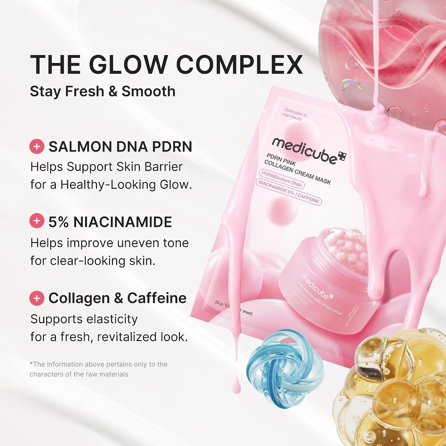 Medicube PDRN Pink Collagen Cream Masks