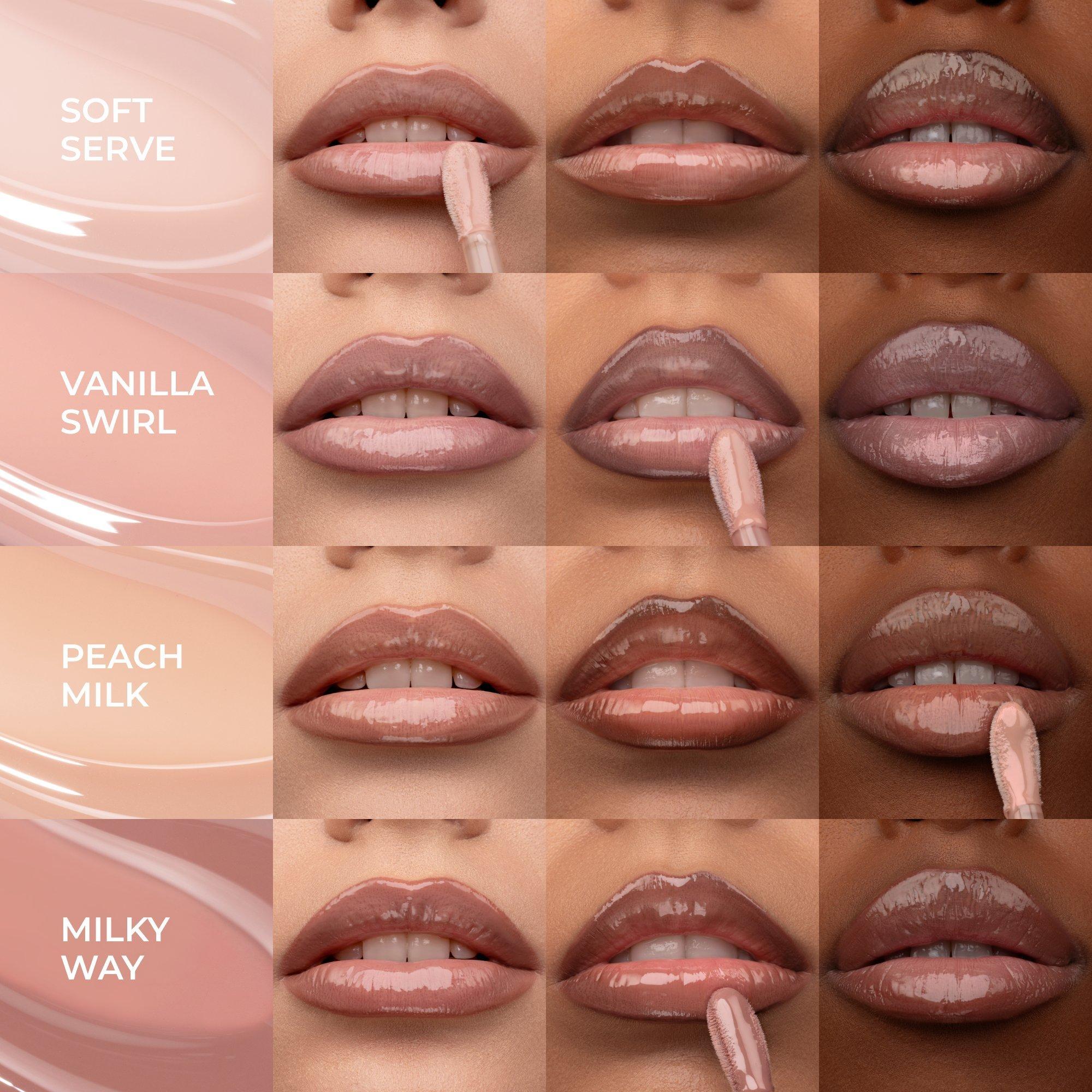 Natasha Denona Hy-Gloss Milky Tinted Lip Gloss Balms